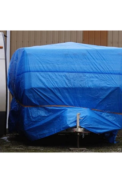 ŞAKİR HIRDAVAT  4x12 Su Geçirmez Geçirmez Çadır Branda | Balkon & Bahçe Gölgeliği - Resim 4