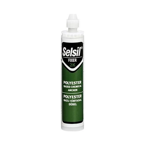 Selsil 2K Polyester Bazlı Kimyasal Dübel 300 ml.