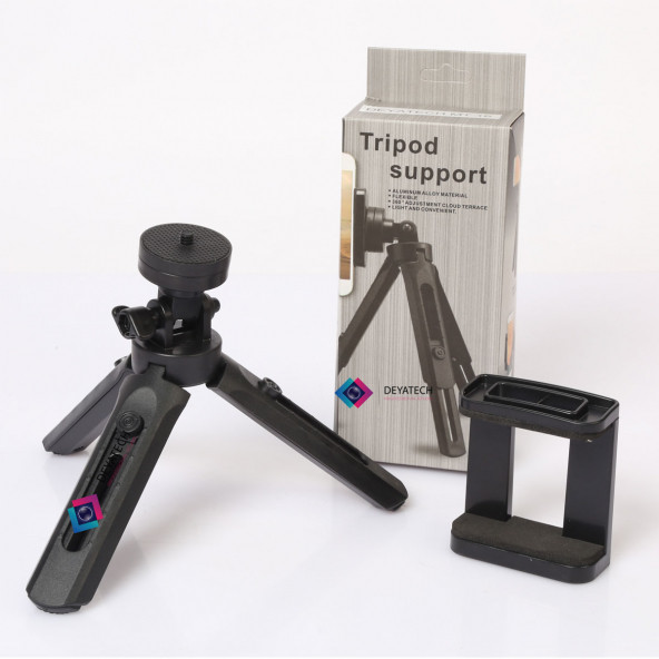 Deyatech MT-16 Masa Üstü Çep Telefon Tripodu