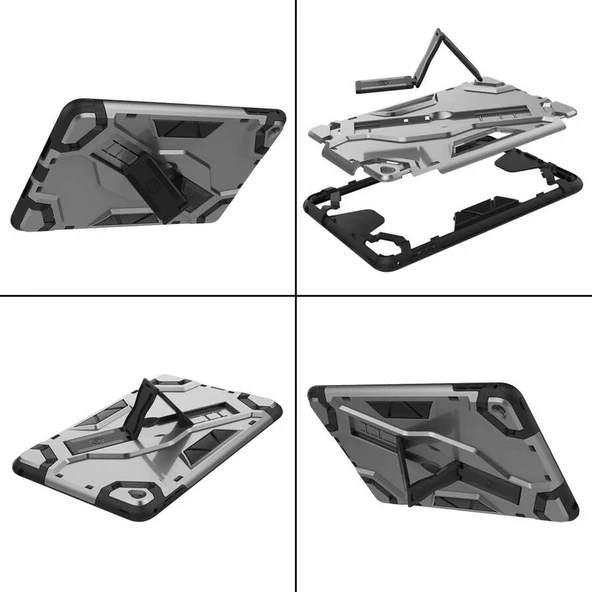 Apple iPad Mini 2-3 Zore Defens Tablet Silikon Kılıf - 6