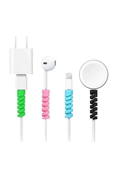 Huawei P Smart 2019 Kılıf Ravel Yüzüklü Silikon Kapak + Kablo Koruyucu + Ekran Koruyucu - 2