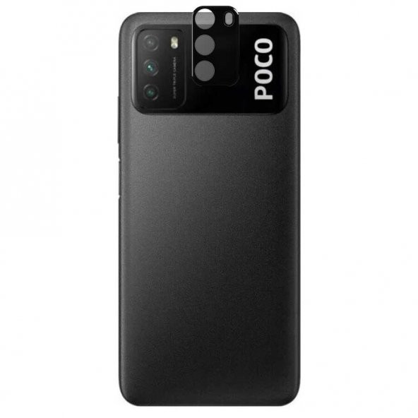Xiaomi Poco M3 Zore 3D Kamera Camı - 2