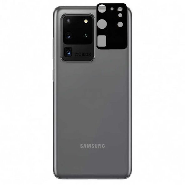 Galaxy S20 Ultra Zore 3D Kamera Camı - Resim 2