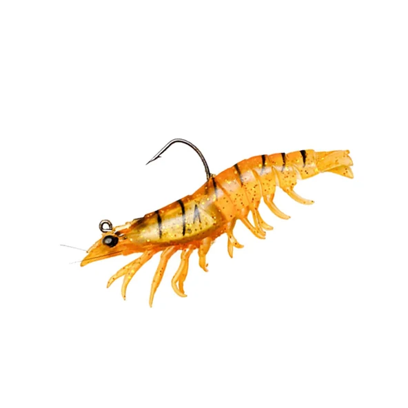 Ryuji Real Shrimp 7.6cm 12gr Silikon Karides Yem  04 Honey Shrimp
