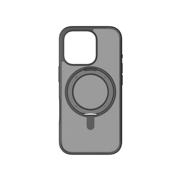 Momax iPhone 16 Pro Max Roller Magsafe Telefon Kılıfı Siyah