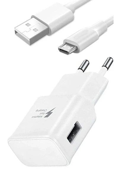 Galaxy Tab 3 Lite SM-T110 T111 T112 T113 T210 Micro USB Şarj Aleti SET 15W