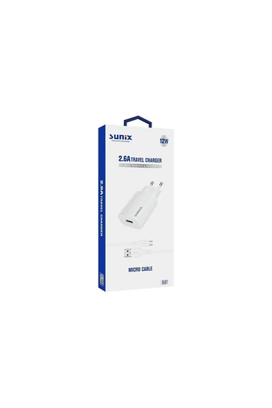 LG G2 G3 G4 G5 G6 Q6 Q60 K40s Mini Beat  Micro USB Şarj Aleti - Resim 3