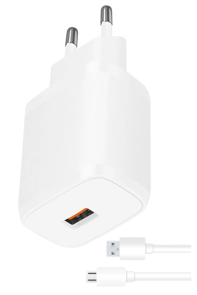 Nokia 5 6 8 C20 Micro Uyumlu USB Şarj Aleti SET 3.0A
