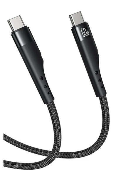 Xiaomi Redmi 8 8A 9 K20 K30 Pro Type-C Şarj Kablosu Hızlı 3 Metre 60W ürün görseli 1