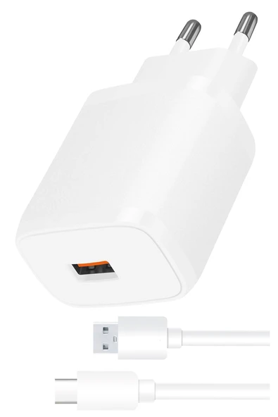 Hiking A30 A40 A41 A42 A43 A44 Type-C Hızlı Şarj Aleti SET 3.4A  Uyumlu ürün görseli 1