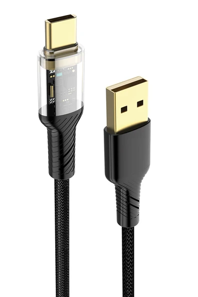 Trident A24 A25 A29 A54 A60 A80 Hızlı Şarj Kablosu Type-C 3.4A