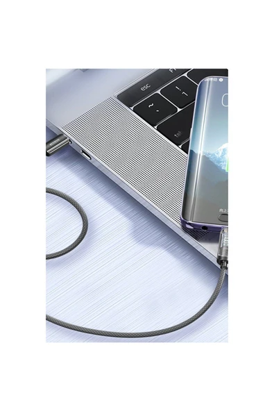 Poco C40 C55 C61 C65 Hızlı Şarj Kablosu Type-C 100W ürün görseli 1