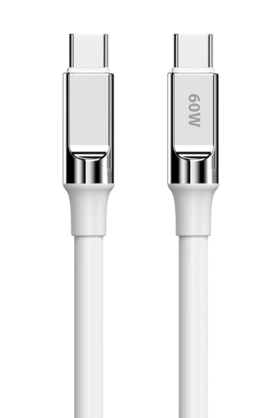 Poco X3 Pro Şarj Kablosu Type C 3.4A Hızlı Şarj - SC66T-Beyaz