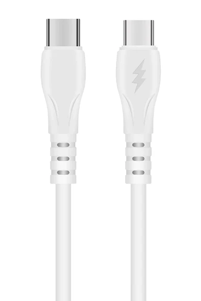 Oppo Reno2 Z Şarj Kablosu Type C to Type C 3.0A- SC92T