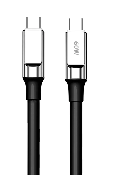 Huawei P30 Pro Şarj Kablosu Type C 3.4A Hızlı Şarj - SC66T-Siyah ürün görseli 1