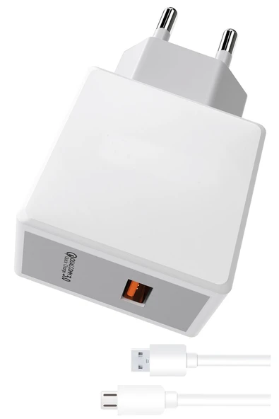 Galaxy S4 Şarj Aleti Micro USB 3.0A Hızlı Şarj - Snx-S225M - 1