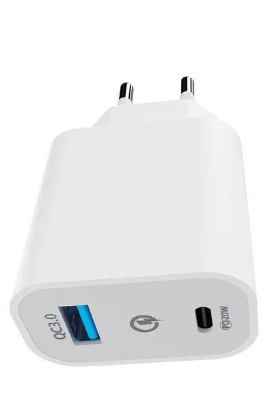 Vestel Venus V3 5580 5020 5040 5570 V4 V5 V6 Şarj Aleti Micro USB PD 20W Hızlı Şarj - Snx-S236