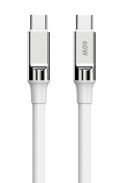 Galaxy Note 10+ (Plus) SM-N975F Şarj Kablosu Type C 3.4A Hızlı Şarj - SC66T-Beyaz