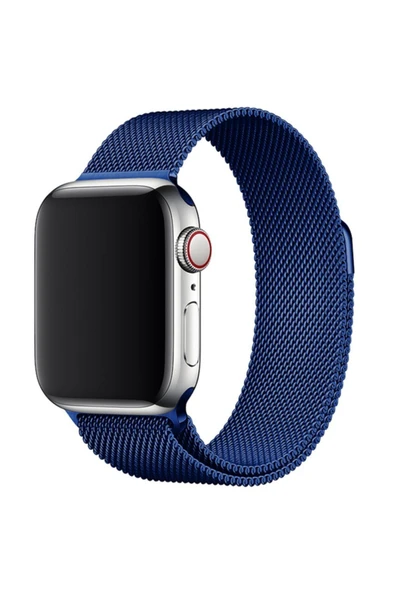 Apple Watch Ultra 49 mm  Uyumlu Metal Mıknatıslı Kordon Watch 2/3/4/5/6/7/8/se/ultra Azn-Metal