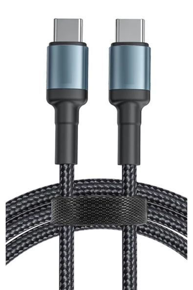 Poco X3 NFC Uyumlu Şarj Kablosu 2 m 60W PD-Type C Hızlı Şarj