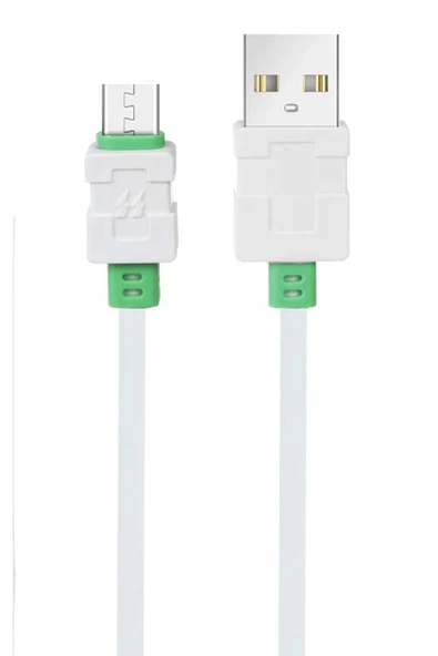 Oppo A15 Şarj Kablosu Micro USB 2 Metre