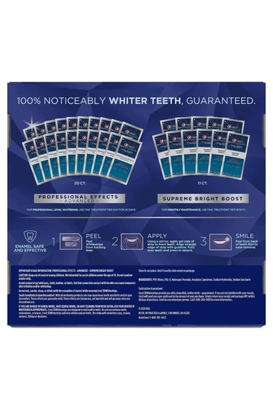Crest 3D Whitestrips Level 20 + Level 15 Set - 2