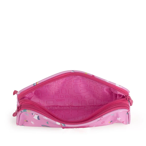 Gabol Kalem Çantası Rainbow Çift Gözlü Pembe GB.233931 - Resim 4