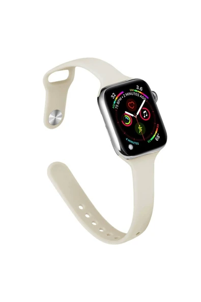 Apple Watch 45 mm Silikon Kordon Watch 2/3/4/5/6/7/8/se/ultra Azn-Klasik uyumlu
