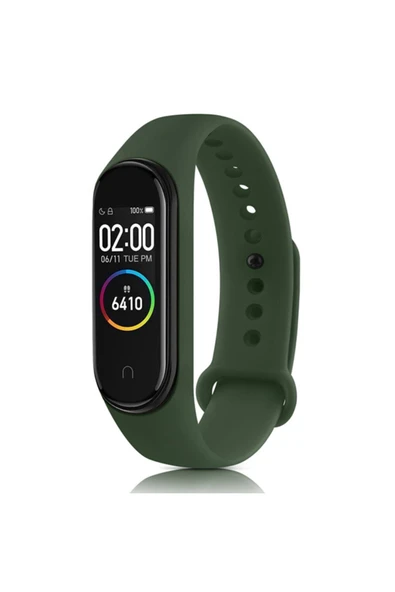 Xiaomi Mi Band 6 Uyumlu Silikon Kordon