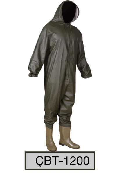 Trans Iş Çbt-1200 Avcı Boy Tulum Çizme 42 No  42