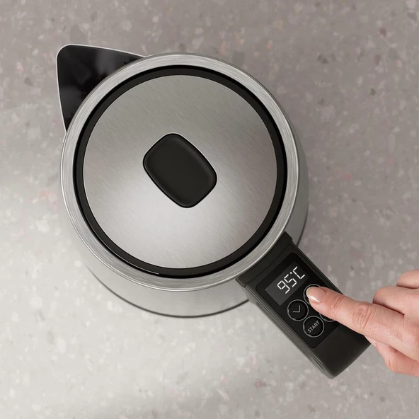 Electrolux E5K1-6ST Zaman ve Sıcaklık Ayarlı 2400 W 1.7 Litre Kettle - 3