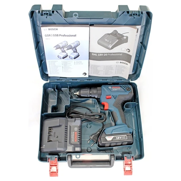 Bosch Professional Gsb 180-li Akülü Darbeli Delme Vidalama Makinesi 2a Tek Akülü - 2