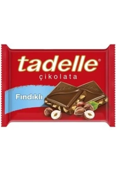 Tadelle Kare Çikolata Sütlü 60 Gr. X6 Adet