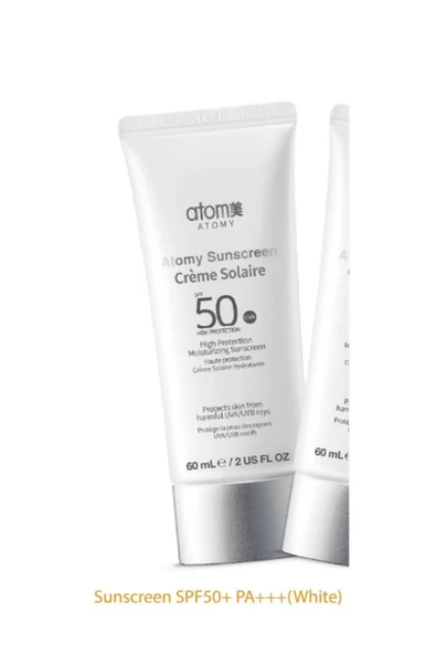 Atomy SUNSCREEN SPF50+ PA+++ (BEYAZ) GÜNEŞ KORUYUCU KREM 60ML
