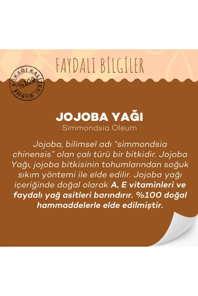 GURME SOKAĞI Jojoba Yağı 20 ml - 3