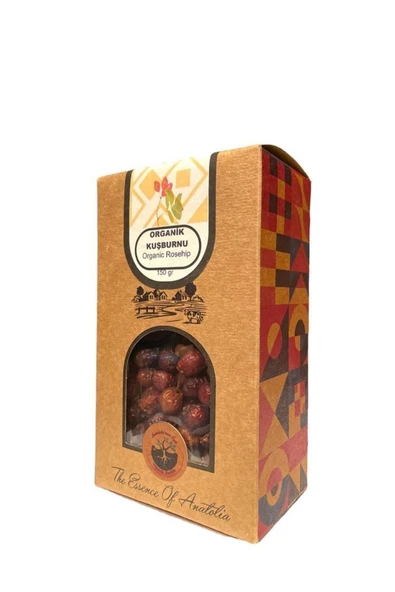 anadolu'nun özü organik üretim Organik Kuşburnu Çayı 150gr - 4