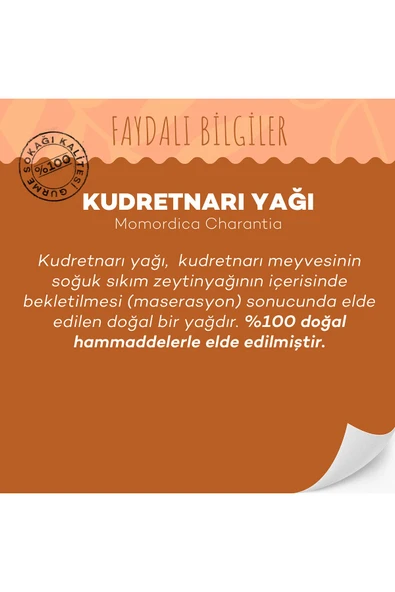 GURME SOKAĞI Kudret Narı Yağı 50 ml - 3
