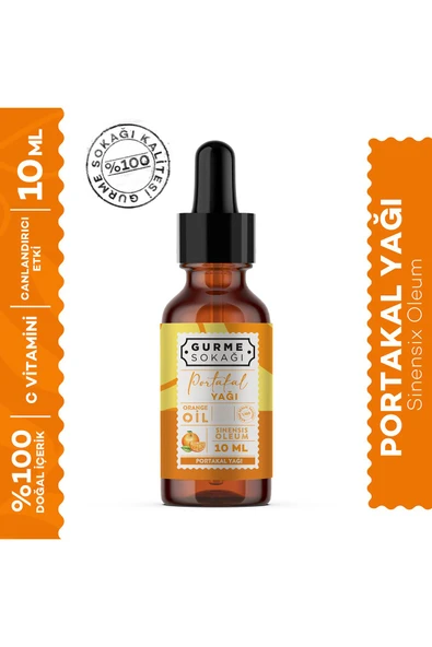 GURME SOKAĞI Portakal Kabuğu Yağı 10 ml