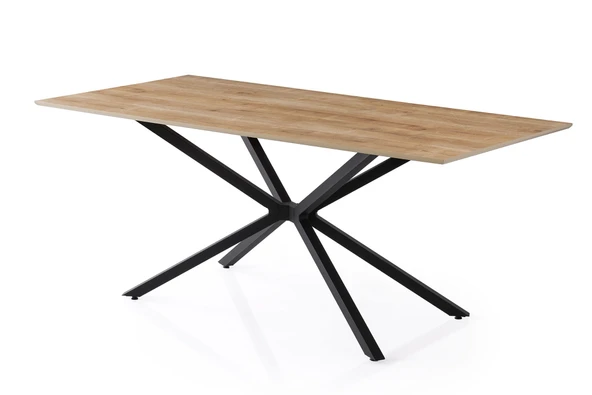 Arven Masa, Zarra Sandalye, Safir Meşe, 180X90 - 4