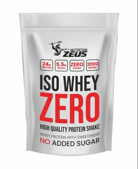 Zeus Nutrıtıon Iso Whey Zero Protein Tozu 2000Gr-Çikolata