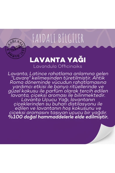 GURME SOKAĞI Lavanta Yağı 10 ml - 3