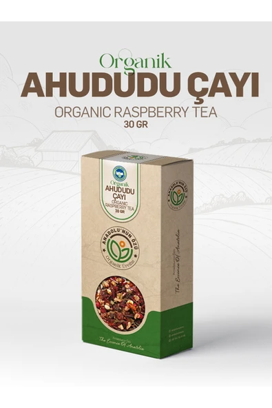 anadolu'nun özü organik üretim Organik Ahududu Çayı ''30gr''