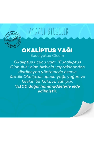 GURME SOKAĞI Okaliptus Yağı 10 ml - 3