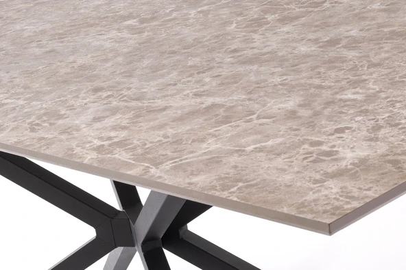 Arven Masa, Arel Sandalye, Gri Taş, 180X90 - 4