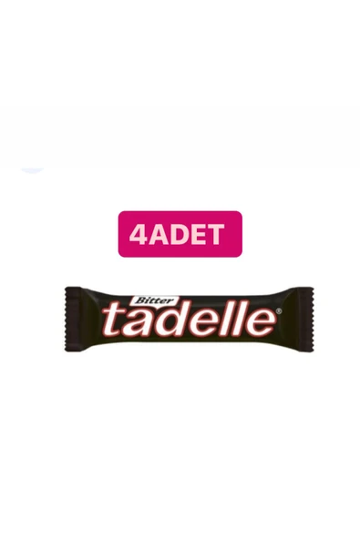 Tadelle bitter çikolata 30gr 4ADET