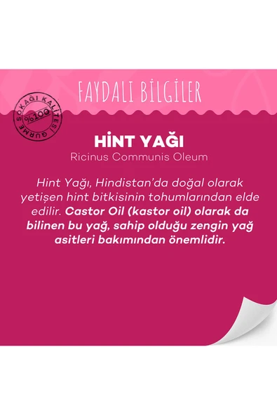 GURME SOKAĞI Hint Yağı 50 ml - 3