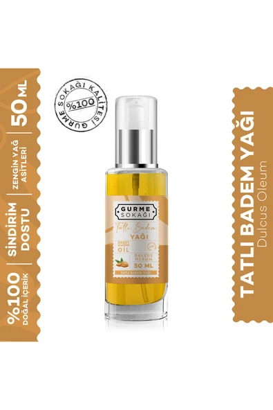 GURME SOKAĞI Tatlı Badem Yağı 50 ml