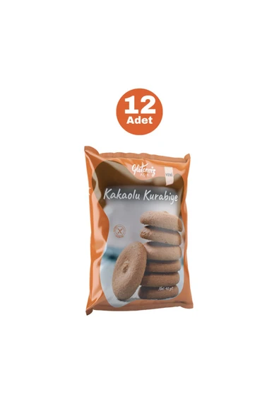 Glutensiz Ada Kakaolu Kurabiye 12 Adet