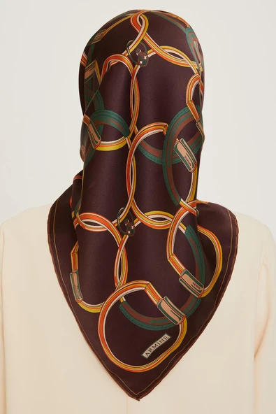 Armine E24KA9203D0385 Dj Saf İpek Eşarp 9203D (T) - Resim 4