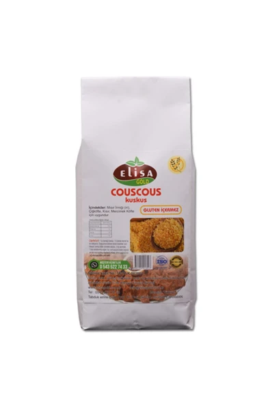 elisa gold Glutensiz Köftelik Bulgur 5 kg